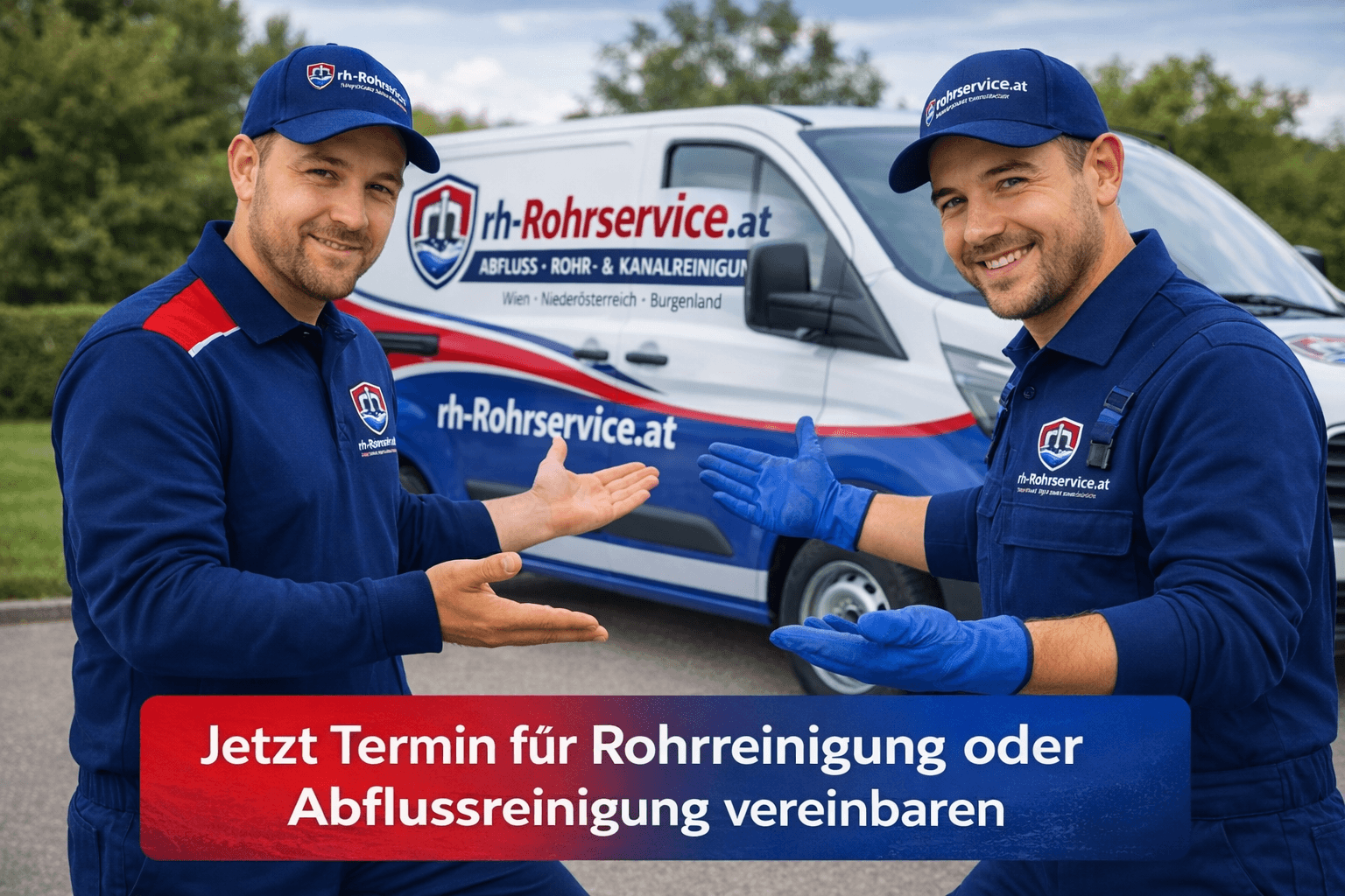 RH Rohrservice - Abflussreinigung und Rohrreinigung in Wien Niederösterreich und Burgenland